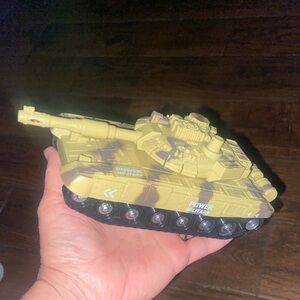 Power Military Camouflage Toy Tank for Kids
